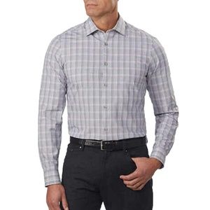 NWT Calvin Klein Men's 4-Way Stretch Dress Shirt